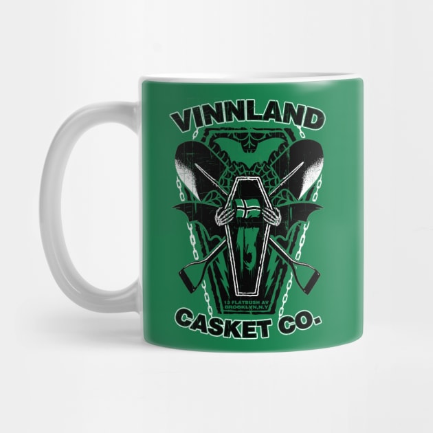 "Vinnland Casket Co Green" by joeyjamesartworx